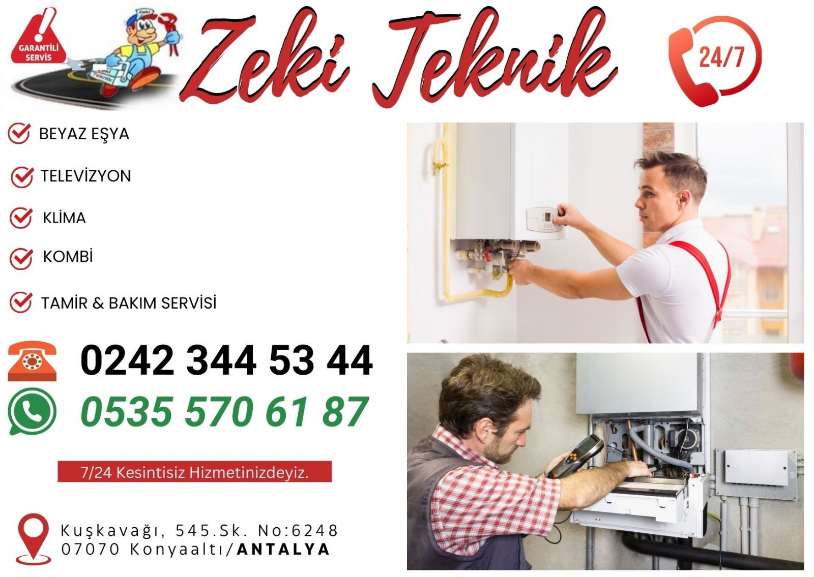 Kuşkavağı Baymak Servisi